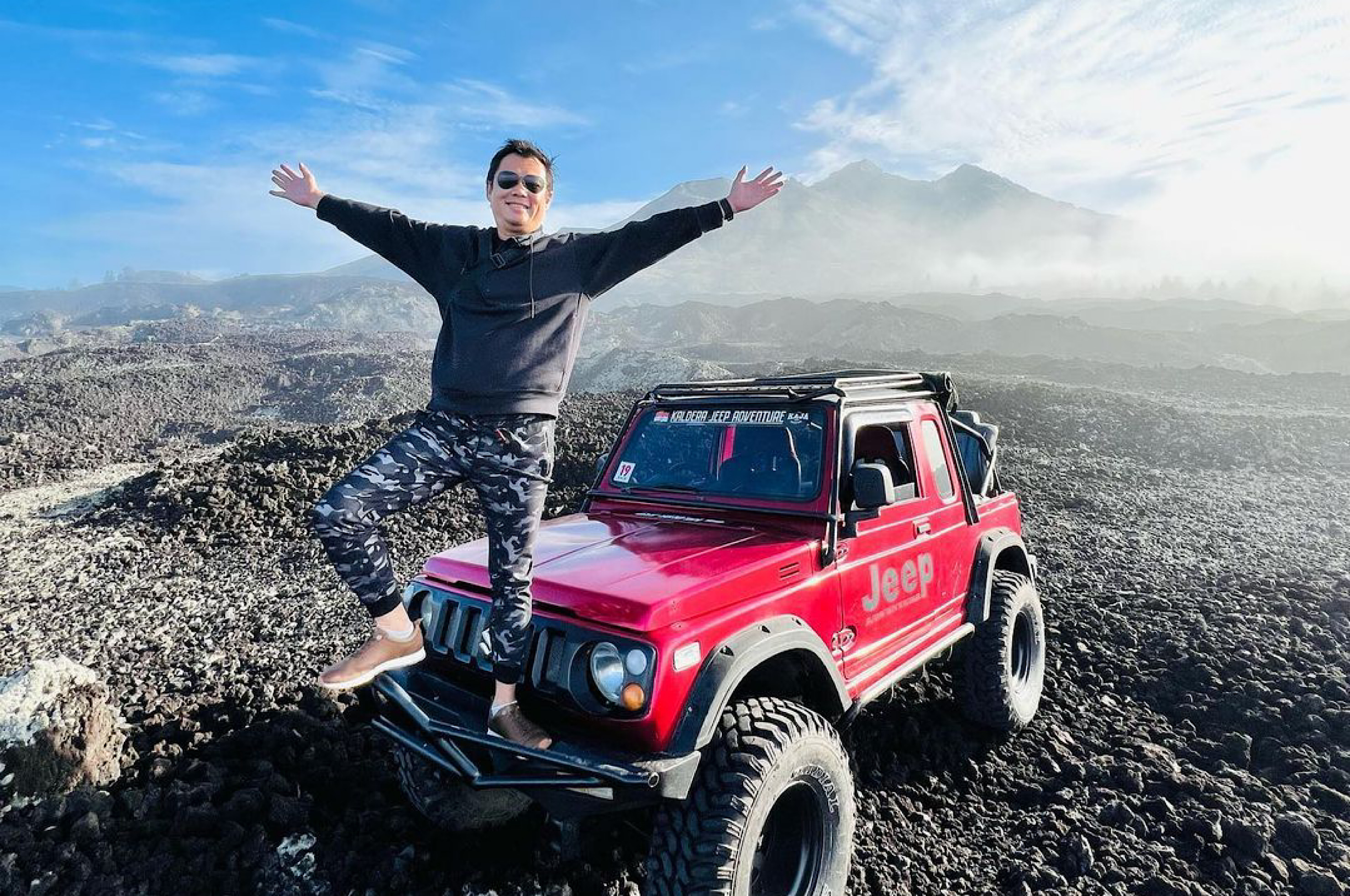 Explore Black Lava and Black Sand With Our Private Jeep Tour